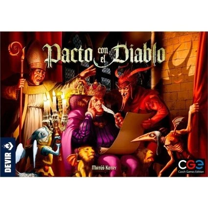 Devir Pacto con el Diablo - Juego de Mesa Competitivo