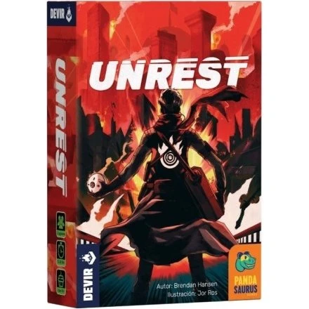 Unrest - Juego de Cartas Asimétrico para 2 Jugadores