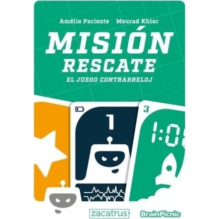 Zacatrus Misión Rescate - Juego de Cartas Cooperativo