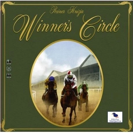 Winner's Circle de Reiner Knizia - Juego de Mesa de Carreras de Caballos