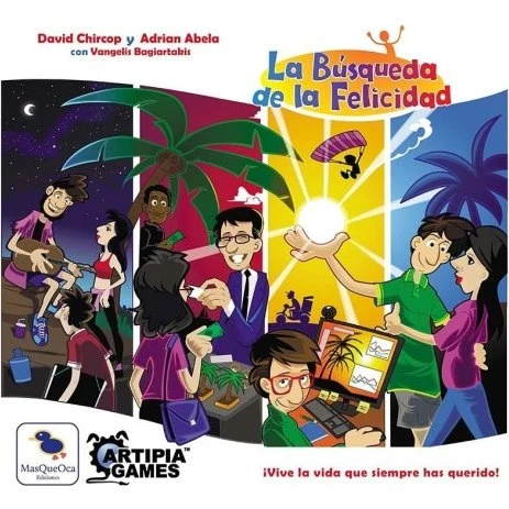La Búsqueda de la Felicidad - Juego de Mesa Masqueoca