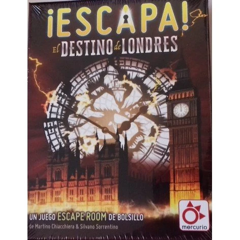 Escapa: El destino de Londres - Juego de cartas Escape Room