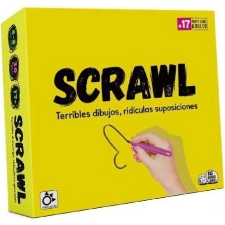 Scrawl - Juego de Mesa para Adultos (Edición en Castellano)