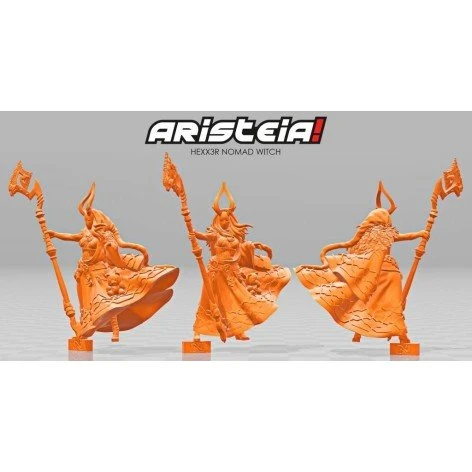 Aristeia! Hexx3r Nomad Witch Skin - Expansión de Juego de Mesa