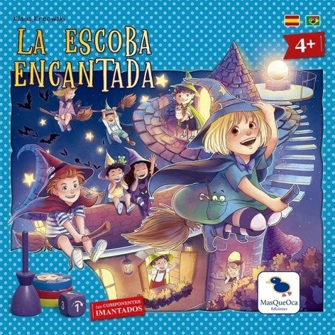 La Escoba Encantada - Juego de Mesa de Magia para Niños