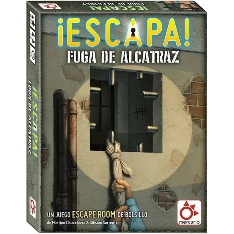 Escapa: Fuga de Alcatraz - Juego de Cartas de Escape Room