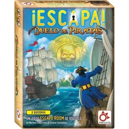 Escapa: Duelo de Piratas - Juego de Cartas de Escape Room