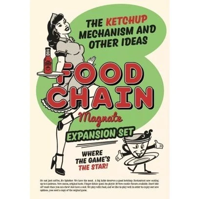 Food Chain Magnate: El Mecanismo del Ketchup y Otras Ideas