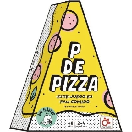 Mercurio P de Pizza - Juego de Cartas de Agilidad Mental