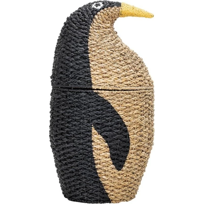 Bloomingville Tazia - Cesta Pingüino 37x69 cm