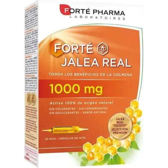 Forté Pharma Jalea Real 1000 mg - 20 Viales de 10 ml