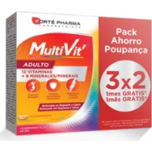 Forte Pharma Energy Multivit Adulto 84 Comprimidos