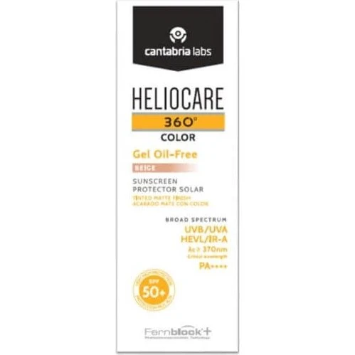 Heliocare 360° Color Gel Oil Free SPF 50+ Beige 50ml