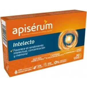 Apiserum Intelecto Jalea Real 30 Cápsulas