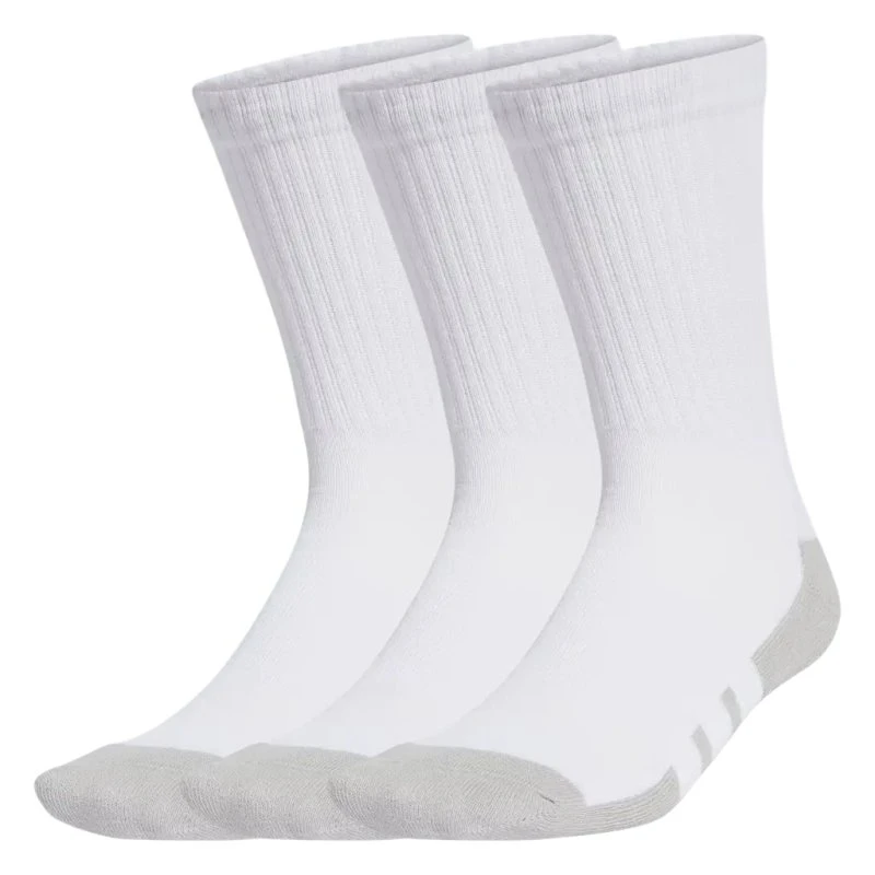 adidas Ess Cc Crew 3P Calcetines de Fitness Blanco/Grises