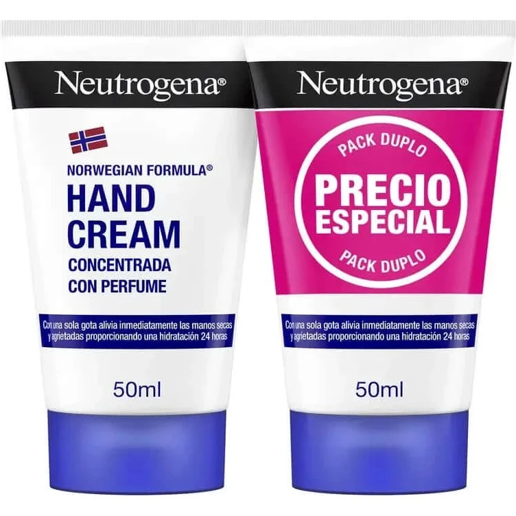 Neutrogena Crema de Manos Reparadora Concentrada con Fragancia 2x50ml
