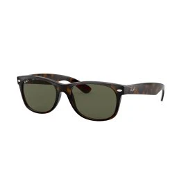 Ray-Ban RB2132 New Wayfarer Tortuga Verde G-15 Polarizadas 55