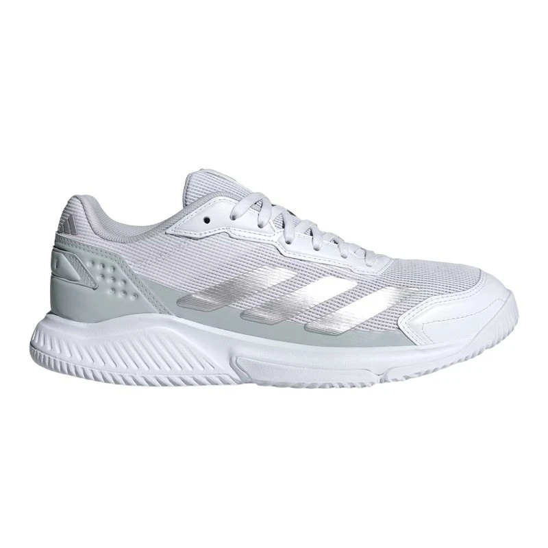 Adidas Courtquick Blanco/Plata Mujer - Zapatillas de Pádel