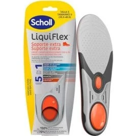 Scholl Plantillas Liquiflex Extra Soporte Extra Talla S (2 Unidades)