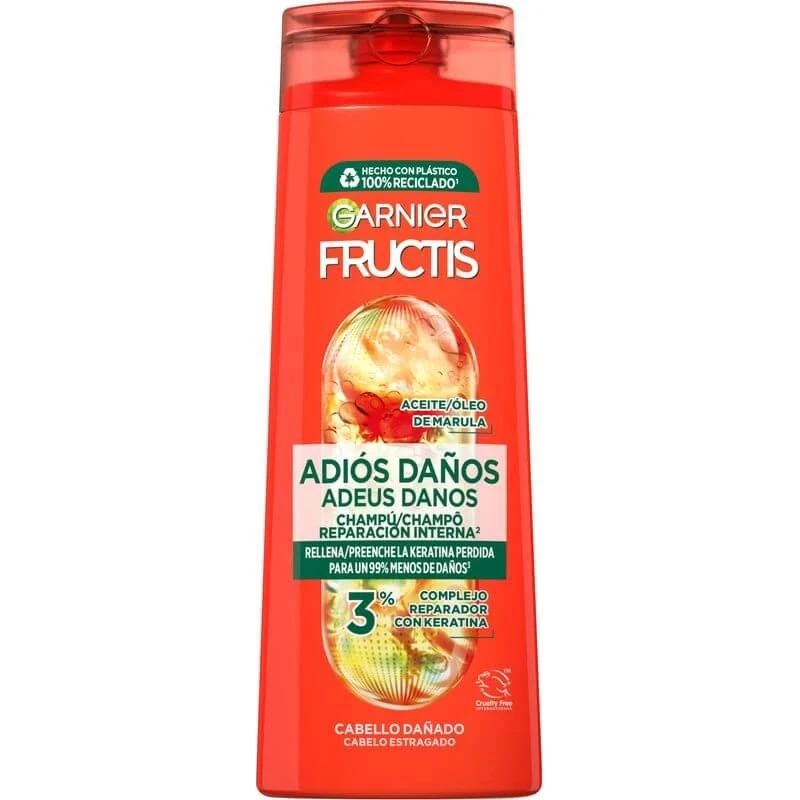 Garnier Fructis Goodbye Damage Champú con Aceite de Marula 380ml