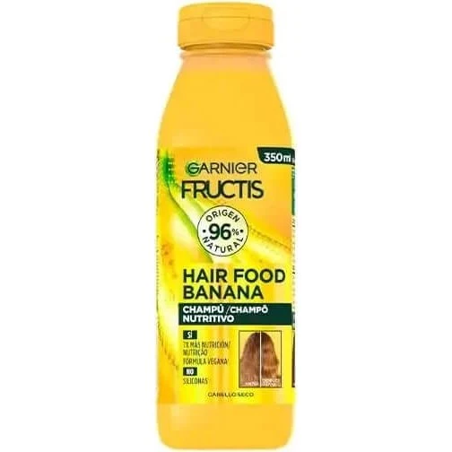 Garnier Fructis Hair Food Banana Champú Nutritivo 350 ml
