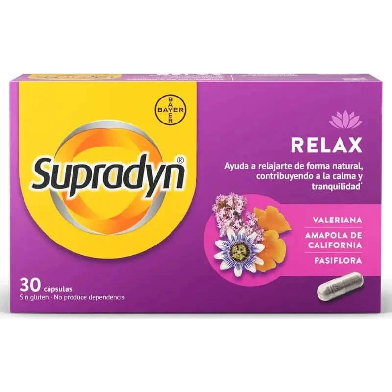 Supradyn Relax 30 cápsulas