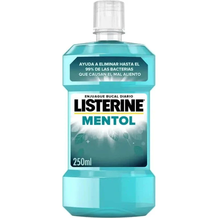 Listerine Enjuague Bucal Mentol 250 ml