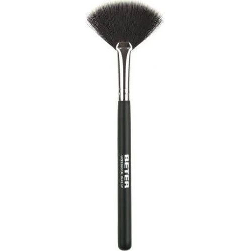 Beter Brocha Abanico de Pelo Sintético para Maquillaje