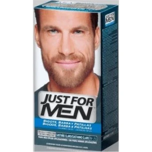 Just For Men Tinte Bigote, Barba y Patillas Castaño Claro Natural 30ml