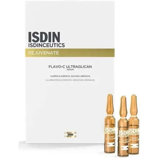 Isdinceutics Flavo-C Ultraglican 10 Ampollas x 2ml