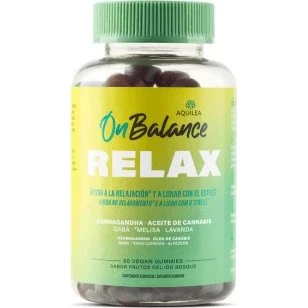 Aquilea OnBalance Relax 60 Gummies Sabor Frutos de Bosque