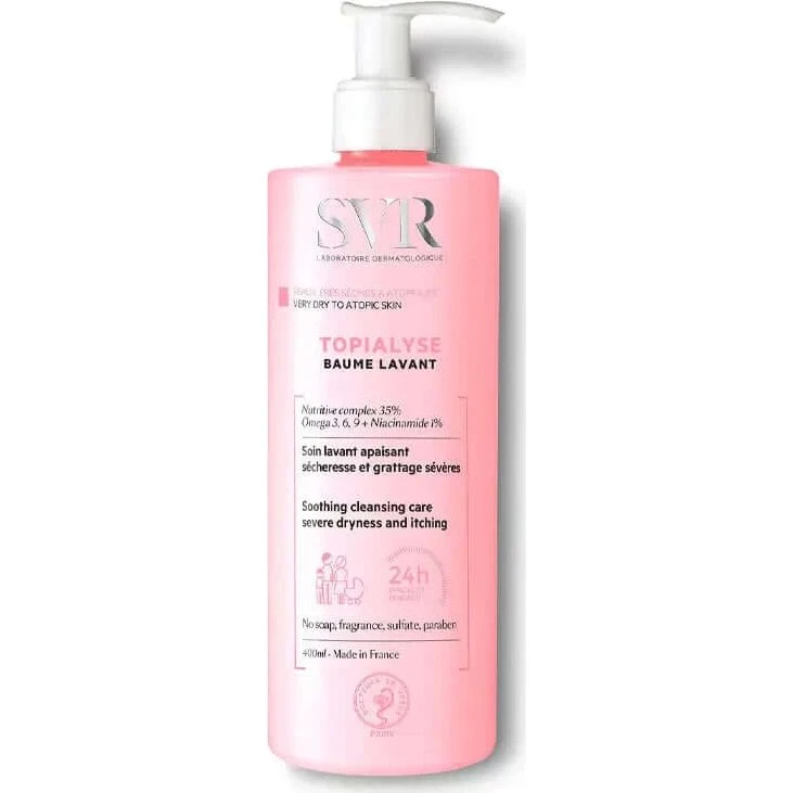 SVR Topialyse Bálsamo Limpiador 400ml para Piel Seca y Atópica