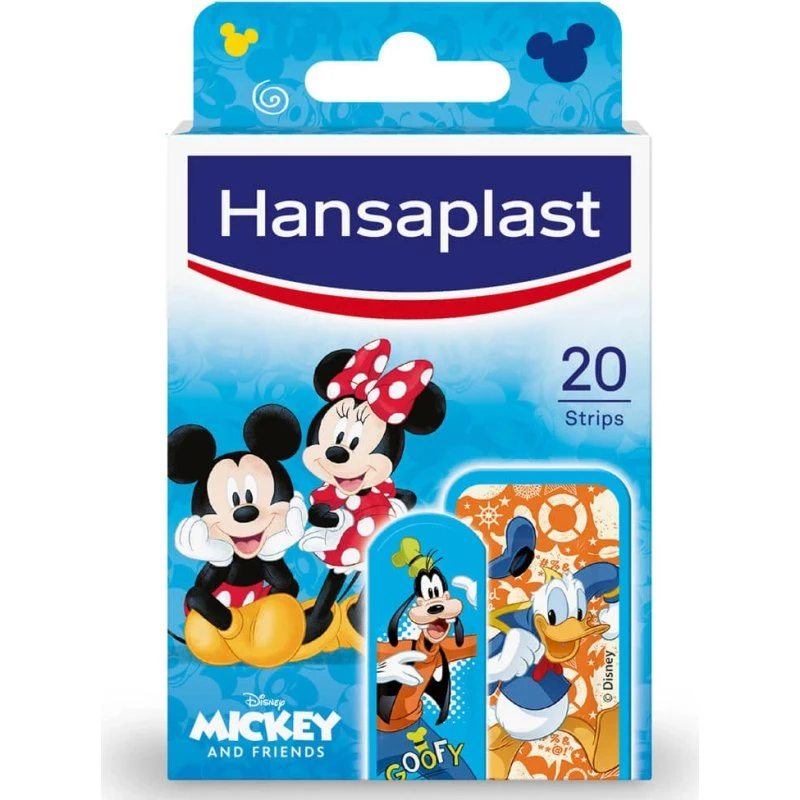 Hansaplast Junior Disney Mickey y sus amigos 20 tiras
