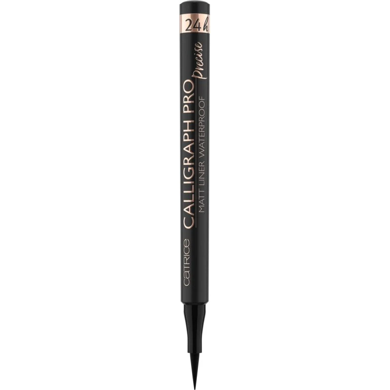 Catrice Calligraph Pro Matt Waterproof Carioca, Negro, 1,2 ml