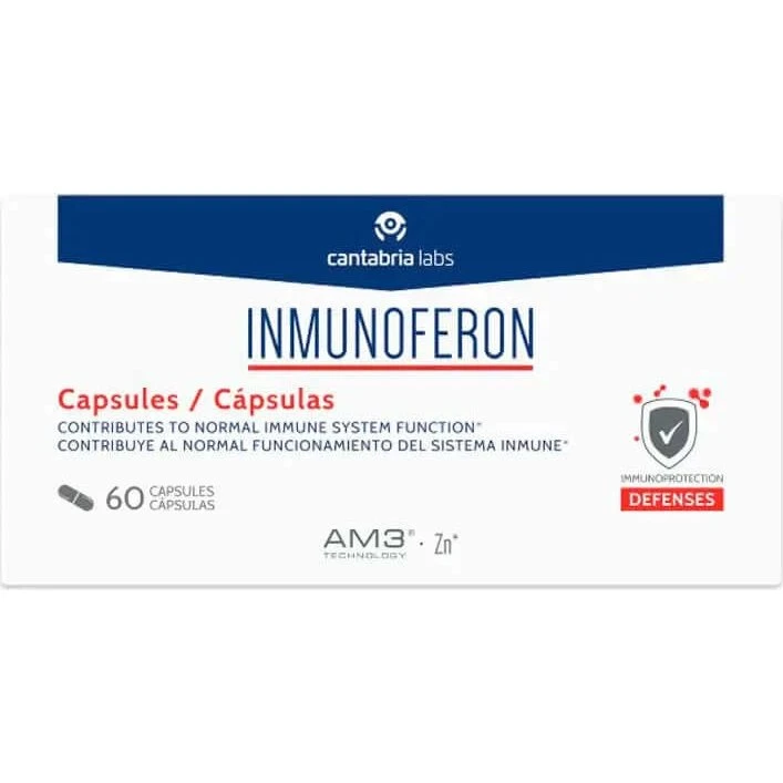 Inmunoferon 60 cápsulas - Refuerzo Inmunológico con AM3® y Zinc