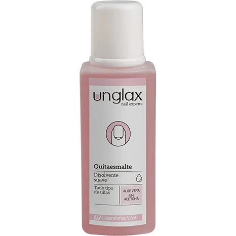 Unglax Quitaesmalte Suavizante con Aloe Vera 115ml
