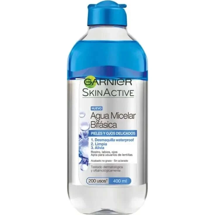 Garnier Skin Active Agua Micelar Piel Sensible 400 ml