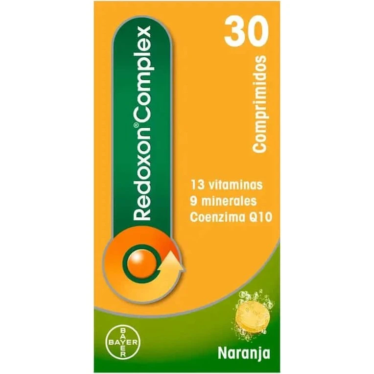 Redoxon Complex 30 Comprimidos Efervescentes Sabor Naranja