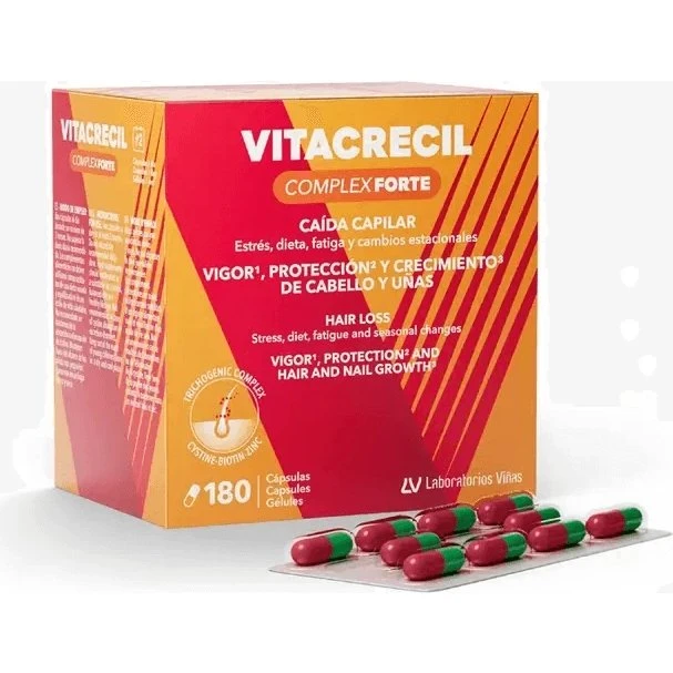 Vitacrecil Complex Forte 180 Cápsulas