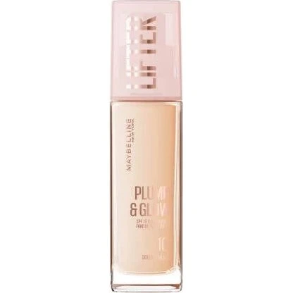Maybelline Lifter Plump & Glow Base de Maquillaje Tono 110, 30ml