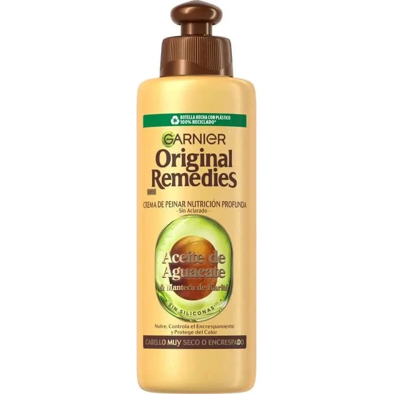 Garnier Original Remedies Crema de Aguacate y Karité 200ml
