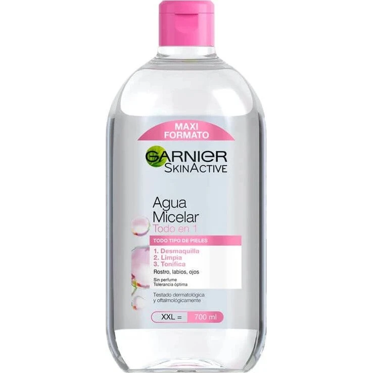 Garnier Skinactive Agua Micelar Todo en Uno 700 ml