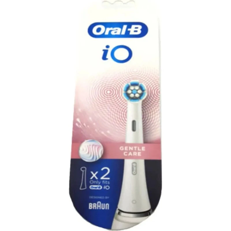 Oral-B iO Gentle Care Pack de 2 Cabezales para Cepillo Eléctrico