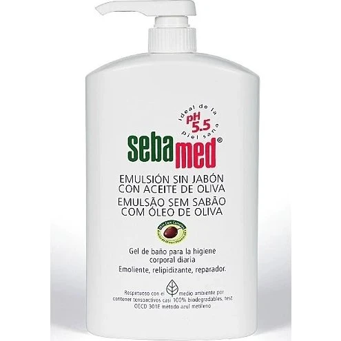 Sebamed Emulsión Sin Jabón con Aceite de Oliva 1000ml