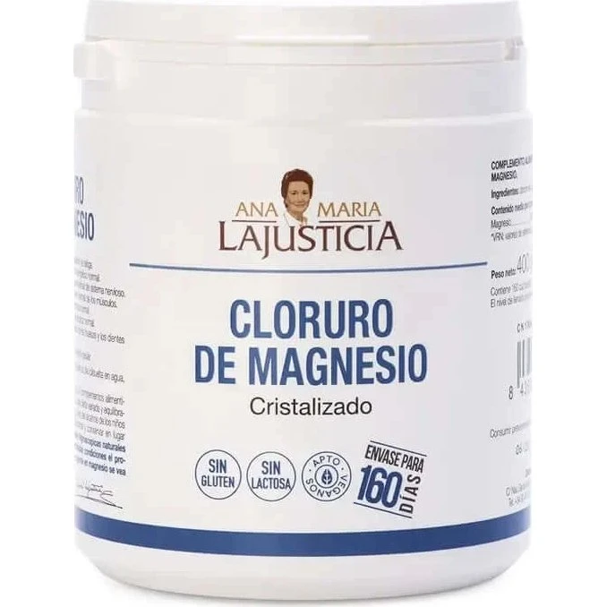 Ana Maria Lajusticia Cloruro de Magnesio Cristalizado 400g