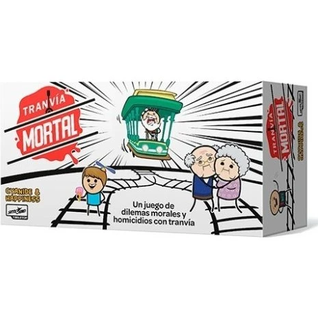 Asmodee Tranvía Mortal Juego de Mesa
