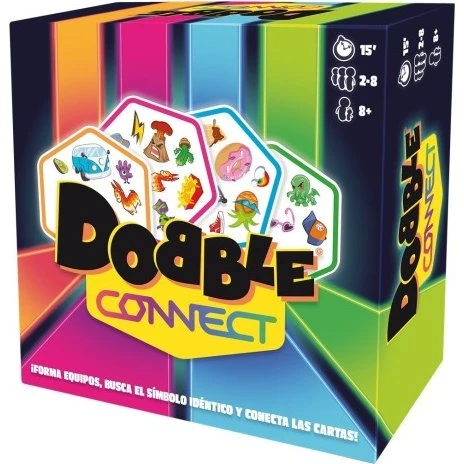Asmodee Dobble Connect Juego de Cartas