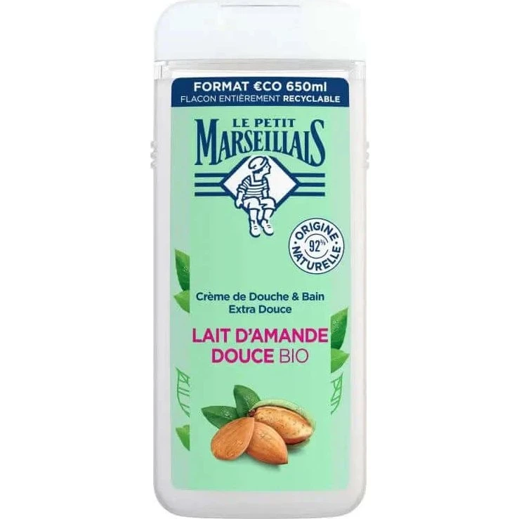 Le Petit Marseillais Gel de Ducha Extra Suave Leche de Almendras 650 ml