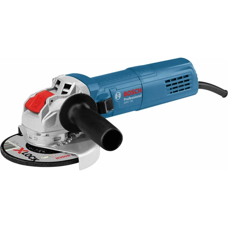 Bosch GWX750-115 Amoladora Angular X-LOCK