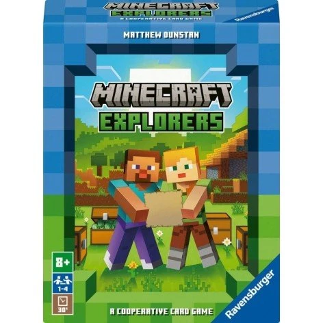 Minecraft: Explorers Juego de Cartas Cooperativo - Español